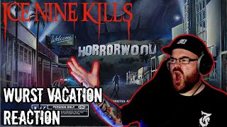 ICE NINE KILLS  WURST VACATION  REACTION  IS THAT YOU RAMMSTEIN  HEAVY HEAVY [upl. by Ecnaralc]