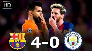 Barcelona vs Manchester City 40 All Goals amp Highlights Group Stage Champions League 20162017HD [upl. by Ahsaf]