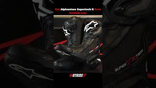 ALPINESTARS SUPERTECH R RED FLUO BOOTS  Get ALPINESTARS From motridecom [upl. by Shoshanna]