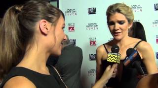 Lily Rabe Interview  American Horror Story  Coven  Red Carpet Premiere [upl. by Huntlee]