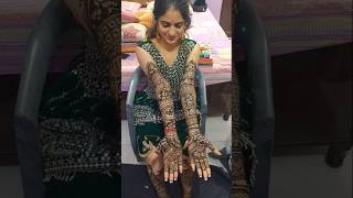 Chandan mehandi art ❤️❤️❤️❤️video mehandi shorts [upl. by Ettessil]