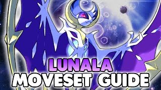 Lunala Moveset Guide  Pokemon Sun and Moon Competitive Movesets [upl. by Nylahsoj380]