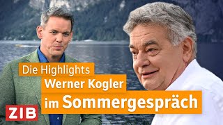 Best of ORF Sommergespräch mit Werner Kogler  12082024 [upl. by Madra]