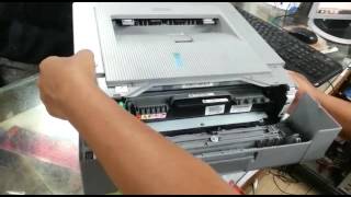 How to reset printer konica page pro 1500W [upl. by Naols]