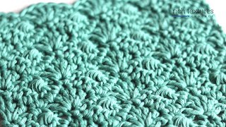 Interlocking Shell Stitch  How to Crochet [upl. by Milone]