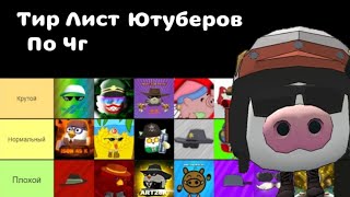 Тир Лист Ютуберов по Чикен Ган Chicken Gun Автор идеи userkunak34k [upl. by Hachmann]