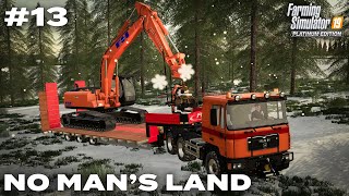 Winter Logging amp Clearing Snow  No Mans Land 13 Farming Simulator 19 Timelapse [upl. by Cirre]