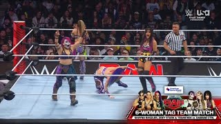 Damage CTRL def Shayna Baszler Zoey Stark amp Tegan Nox [upl. by Ehpotsirhc]