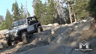 Cloakd LJ on The Rubicon Trail  MetalCloak 35quot LTSA Suspension [upl. by Audun]