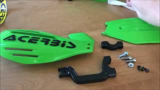 Acerbis X Force Hand Guards Installation [upl. by Enaht]