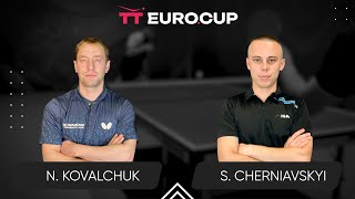 1150 Nazarii Kovalchuk  Serhii Cherniavskyi 06112024 TT EuroCup Ukraine Star TABLE 4 [upl. by Alyehs430]