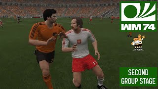 1974 World Cup SIM  Matchday 2  Part 1  Second Group Stage [upl. by Adnyleb]