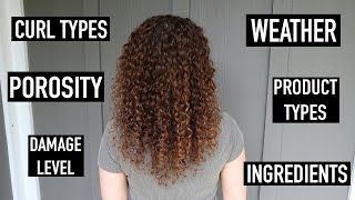 How to Find the Right Products for Your Curl Type  for Beginners [upl. by Anahsahs46]