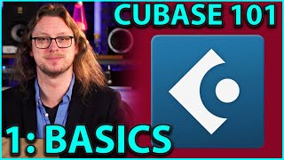 Cubase 101  The Basics  Part 1 Getting Started [upl. by Napoleon]