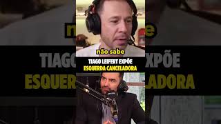 TIAGO LEIFERT RESPONDE CANCELAMENTO DA ESQUERDA direita shortsfeed viralvideo tiagoleifert feed [upl. by Glenden]