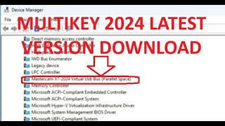 How to solve Multikey Error Code 39 2024 in Windows 1110 Mastercam 202420232021 Solidcam [upl. by Brott100]