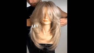 como hacer un corte en capas cabello mediano hairstyle hairtutorial cuthair haircut cortes [upl. by Niels]