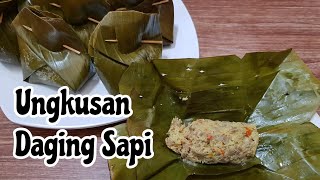 Masakan Ndeso Ungkusan Daging Sapi [upl. by Mailliw]