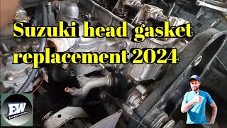 suzuki head gasket replacement 2024 [upl. by Mariel596]