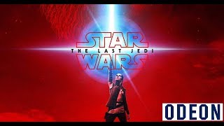 Cinema Reel Star Wars Episode VIII The Last Jedi Odeon Version [upl. by Mccall]