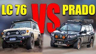 28 Landcruiser VS Prado Ronny VS Fire to Fork [upl. by Raffaello]