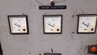 Rootes Lister TS3 Genset load test 14 minutes of 2 stroke music [upl. by Marys]