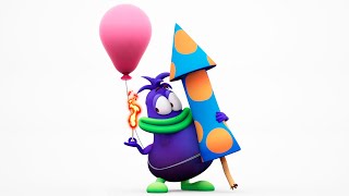 Globos 🎈🎈🎈 y más episodios de Diversión con Bliparoos  Caricaturas para niños [upl. by Season]