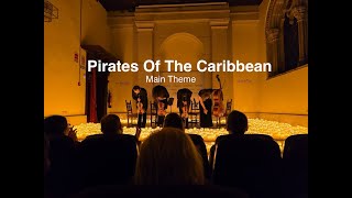 Pirates of the Caribbean Main Theme by Cuarteto Atlánticas [upl. by Eanil]