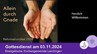 Gottesdienst am 03112024 [upl. by Ovid850]