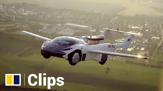 Flying car completes 35minute intercity test flight [upl. by Segal98]