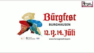 Ankündigung Burgfest Burghausen 2024 [upl. by Ettenawtna]