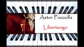 Astor Piazzolla  Libertango Tango Cover by Piotr Łuczak Yamaha Tyros 4 [upl. by Sukul337]