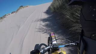 Vintage YZ400 dune ride [upl. by Norty479]