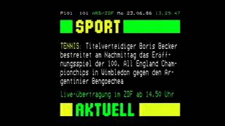 Videotext für alle ARD ZDF 2361986 komplette Sendung [upl. by Thera]