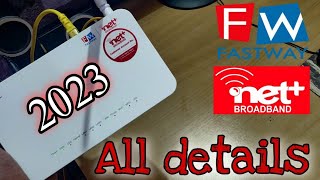 Netplus Broadband 2023  installation charges  speed test  first payment [upl. by Ardine472]