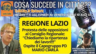 REGIONE LAZIO di Mercoledì 25 Settembre 2024 [upl. by Ajdan]