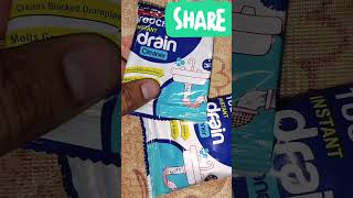 Drainex cleaner drains 👈👍 shorts viral drainex draincleaner [upl. by Sivia]