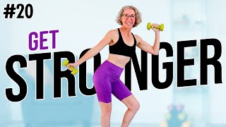 MAKING MUSCLES Fun StrengthBuilding Workout for Women  5PD 20 [upl. by Maura]