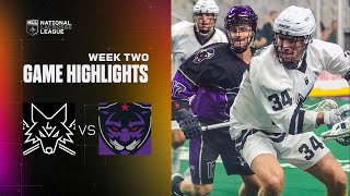 Full Game Highlights  Las Vegas Desert Dogs vs Panther City Lacrosse Club [upl. by Akcimat251]