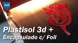 Impresion serigrafica en alto relieve 3d y encapsulado High Density [upl. by Harbour92]