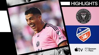 Inter Miami CF vs FC Cincinnati  Battle for the East  Full Match Highlights  August 24 2024 [upl. by Nawek]