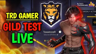 GILD TEST  TRD GAMER GILD TEST  1vs1 CUSTOM [upl. by Nuawaj]