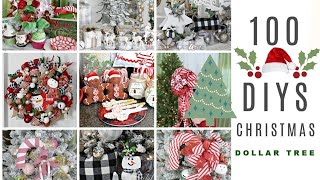 🎄100 DIYS CHRISTMAS MARATHON DECORATING  CRAFTING I Love Christmas ep 25 Olivias Romantic Home DIY [upl. by Arimas]