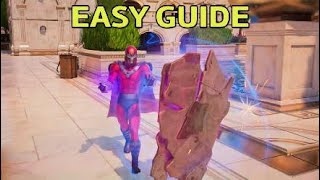 How to easily complete Block hits using the Magneto Power  Fortnite Magneto Page 2 Quest [upl. by Horick]