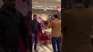 Nitt khair manga  Wedding show  Whydham mohali  chandigarh  2024 Mohan sahil [upl. by Ranee653]