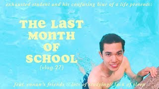 ☀️ the last month of school ☀️ vlog27 [upl. by Odawa]