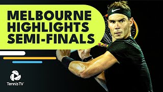 Nadal vs Ruusuvuori Dimitrov vs Cressy  Melbourne 2022 SemiFinal Highlights [upl. by Aikem]