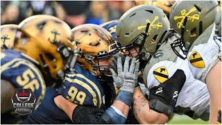 Uniforms matter more than you think in ArmyNavy rivalry  College GameDay [upl. by Sedecram]