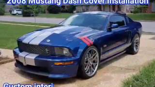 Customer Install Video  Coverlay® 12509LL Dash Cover for 2008 Ford Mustang [upl. by Poulter956]