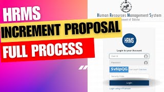 INCREMENT PROPOSAL AND INCREMENT IN HRMS ODISHA [upl. by Player492]